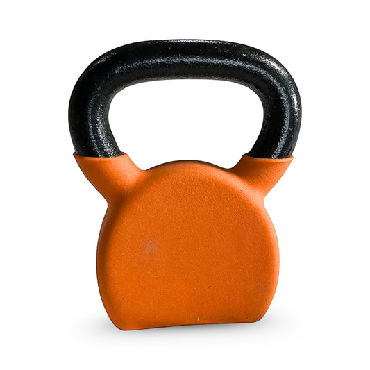 anythingbasic ab. Premium Cast Iron, Vinyl Half Coating Kettle Bell for Gym and Workout | 6KG |