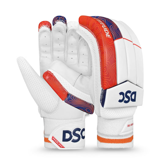 DSC Intense Attitude Leather Cricket Batting Gloves