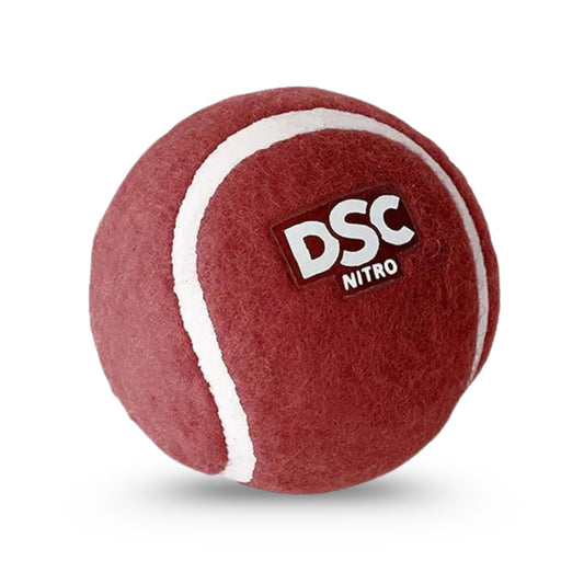 DSC Nitro Heavy RED Tennis Ball Pack of 6 Ball