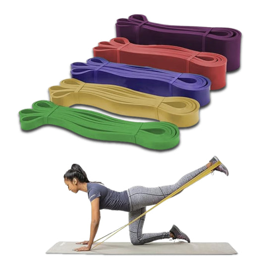 anythingbasic ab. Latex Resistance Band Exercise Band, Perfect for Mobility, Body Stretching, Powerlifting, Home Workout, Fitness Training Loop Bands for Men & Women