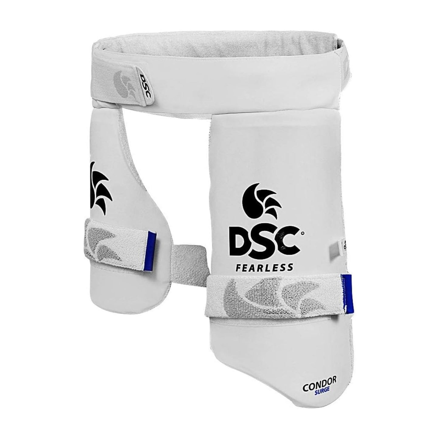 DSC Condor Surge Cricket Thigh Pad| Material: PVC | High Density Foam Inside | Towel Back for Absorption