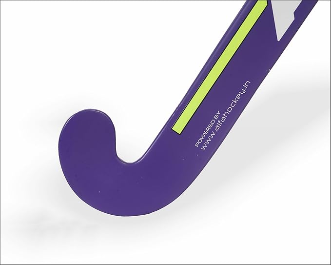 ALFA Y-30 Junior Hockey Stick | Material: 10% Carbon | Gender: Unisex | Lightweight & Flexible | Advanced Grip | High Durability | Precision Control | Speed & Agility