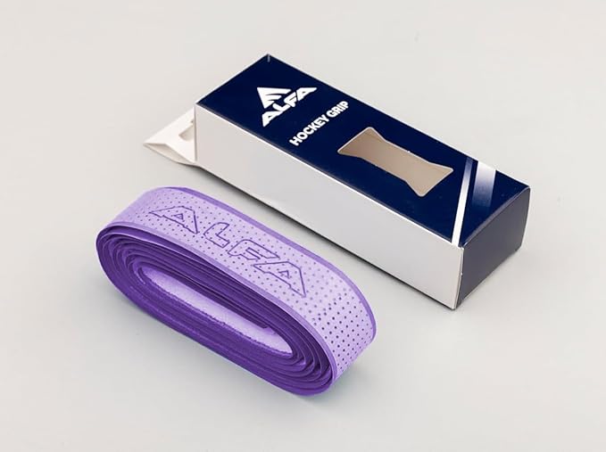 ALFA Taiwani PU Field Hockey Grip | Muliticolor | Pack of 1 | Durable and Moisture-Absorbent | Enhanced Stick Control | Non-Slip Design | Superior Traction | Comfortable and Reliable | Easy to Apply