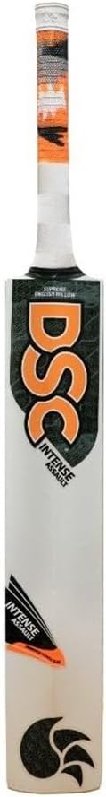 DSC Intense Assault Cricket Bat For Mens and Boys | Material: English Willow | Lightweight | Free Cover | Ready to play | For Professional Player | Grade 5