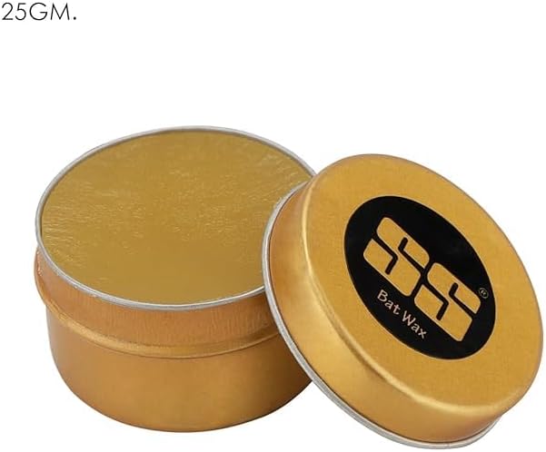 SS Bat Wax 25gm | Pack of 1 | Maintain Moisture Levels in the Willow | Preserve Looks & Extend Life of Cricket Bat | Reduces Chances of Cracking & Splitting | Premium Grade Formula for Superior Care