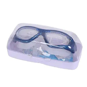 Swim goggles with quick-adjust buckle and comfortable fit