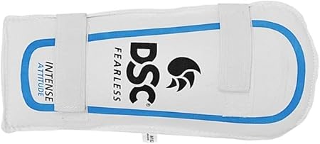 DSC Intense Attitude Cricket Arm Guard | Material: PVC | Fiber Insert For Enhanced Protection | Towel Backing for Absorption | Low Density Foam Inside
