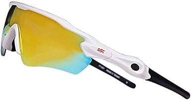 DSC Glider Polarized Unisex-Adult Cricket Square Sunglasses,Standard