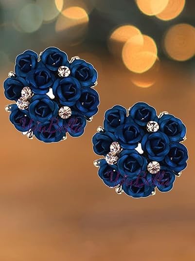 Youbella Stylish Party Wear Jewellery Gold Plated Studs Earrings For Women