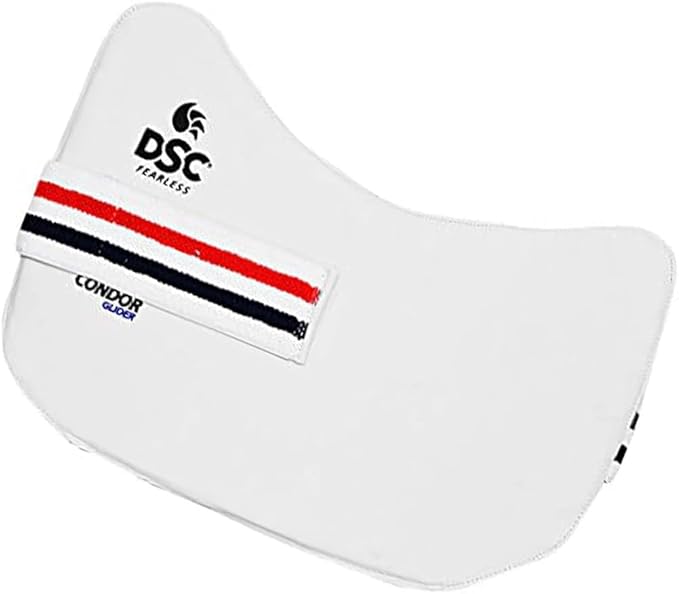 DSC Condor Glider Cricket Chest Guard | Material: Polyvinyl Chloride | High Density Form Inside | Soft Absorbent Towelled Back | Strong & Sturdy | Soft feel