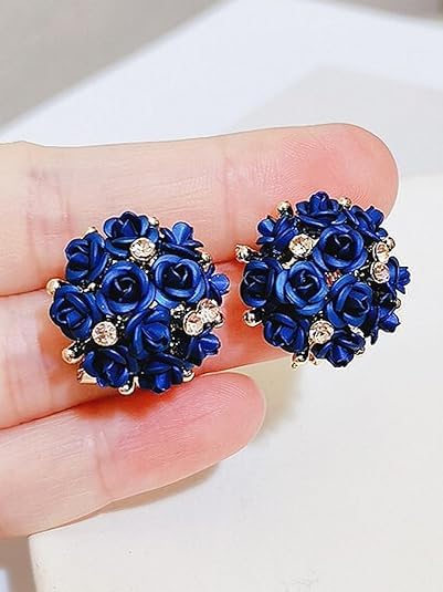 Youbella Stylish Party Wear Jewellery Gold Plated Studs Earrings For Women