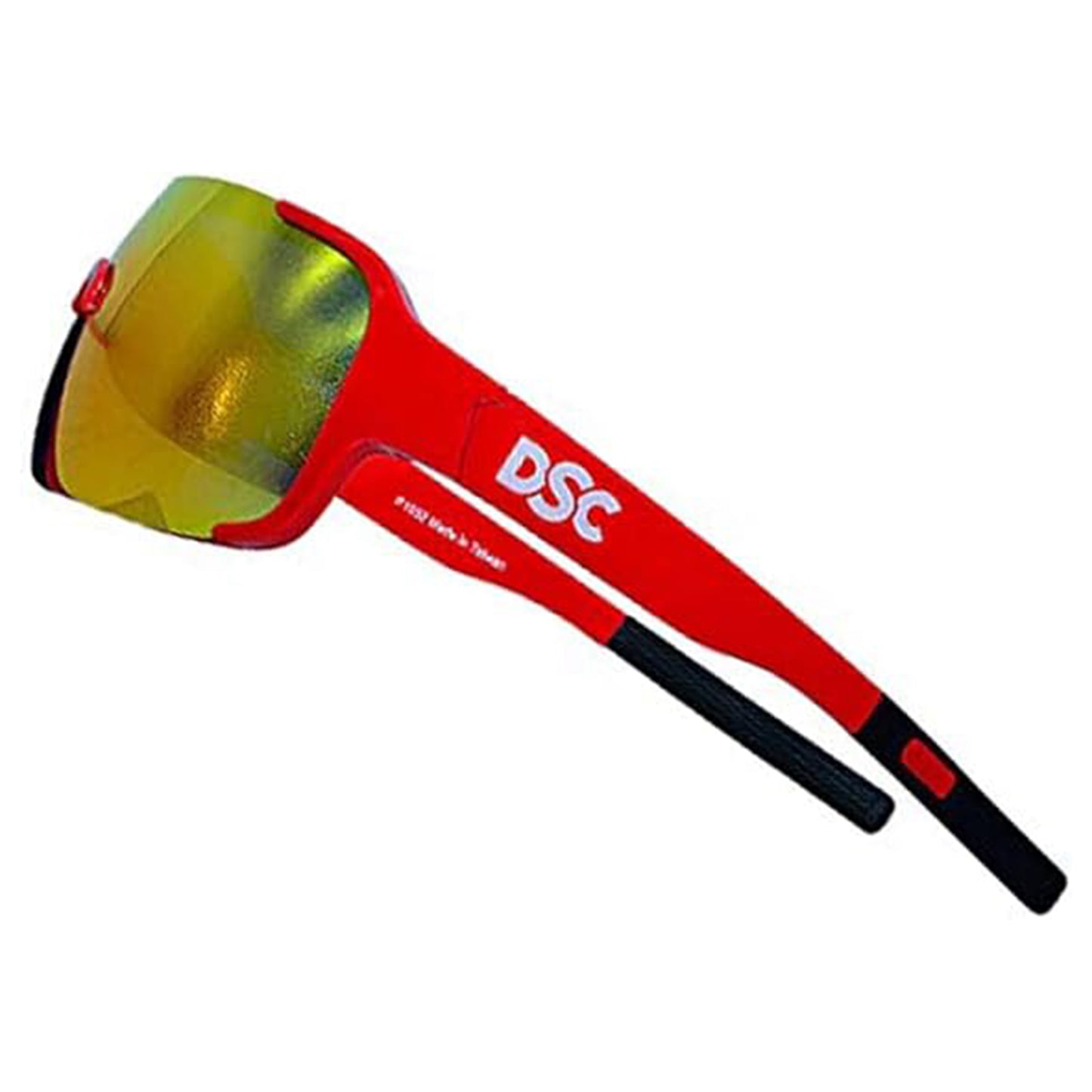 DSC Speed | Red | Polarized UV Protection Sunglasses | Light Weight, Durable, Matt Finished, Premium Looks | Men | Cricket Sunglasses