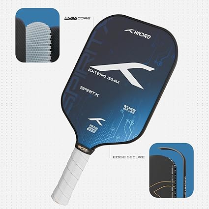 Hundred Spirit-X Extend Pickleball Racket | USA-approved | 13 mm Power Core | Lightweight, durable construction | Improved spin surface | Comfort grip