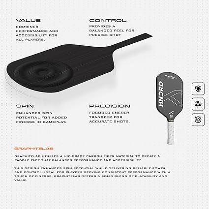 Hundred Phantom 20 Pickleball Racket | Power Play | Includes Free Bag