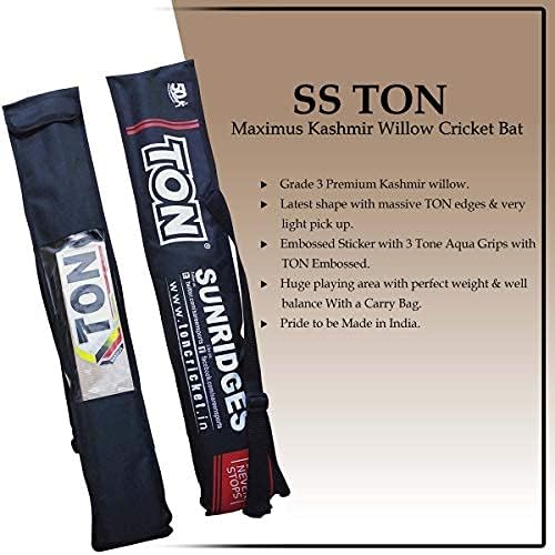 SS Mens TONKW005 Cricket Bat Beige Short Grip