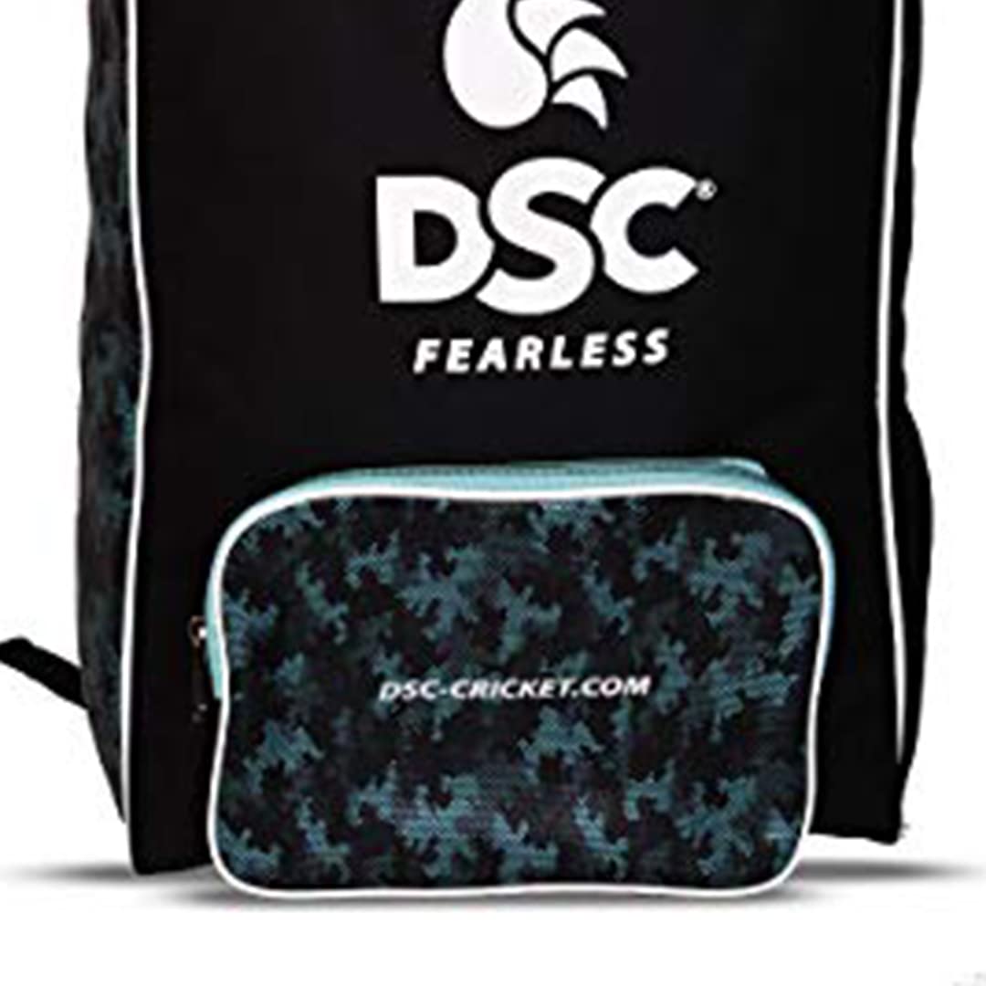 DSC Valence Target Cricket Bag (Black/Sea Green)