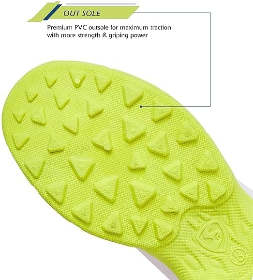 SG Savage Stud Cricket Shoe | for Mens & Boys | Material: Mesh & PVC | Lightweight | Improved Stability in The Game
