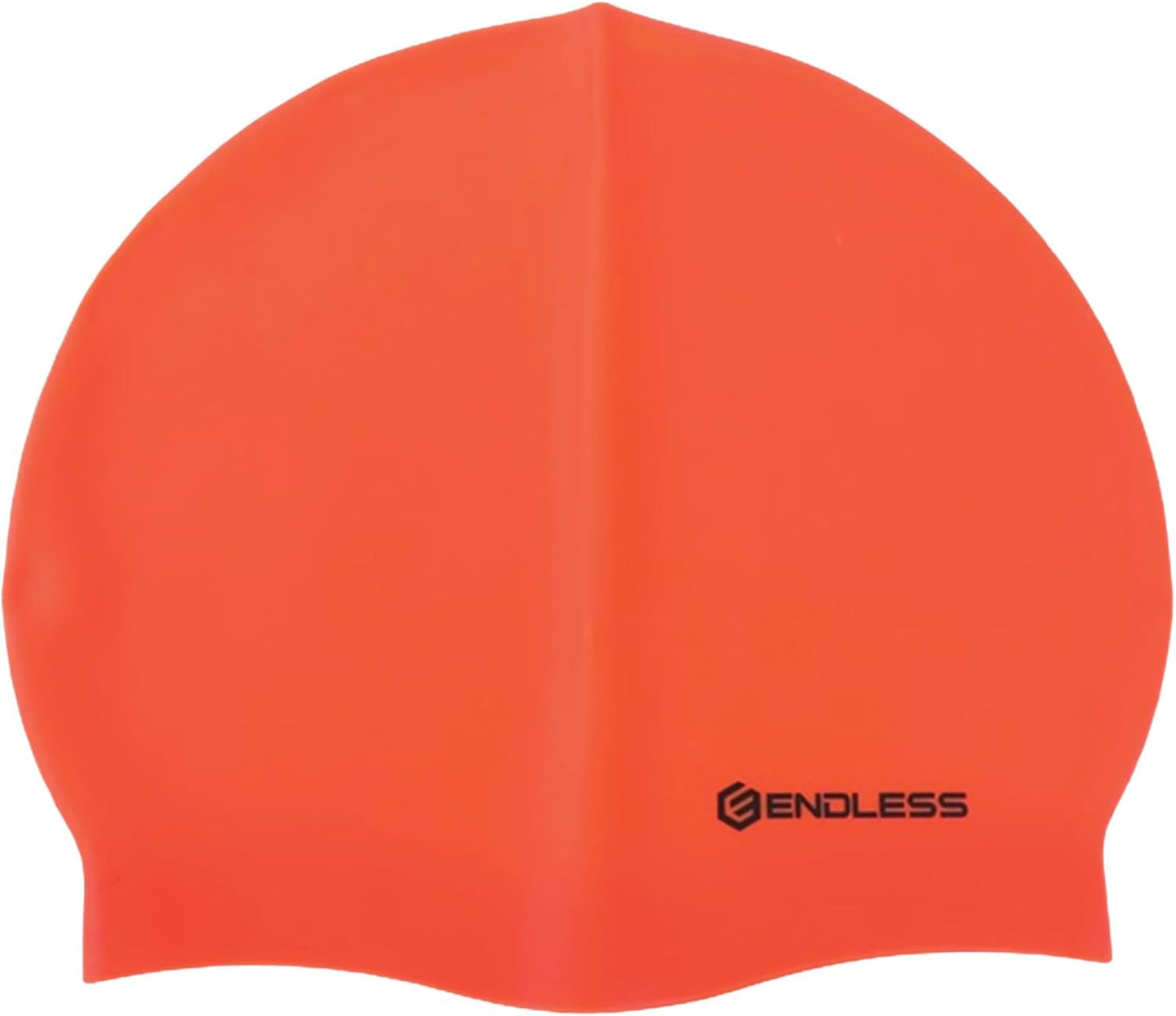 Endless EL1019 Classic Comfortable Plain Silicon Swimming Cap | Fully Elastic Waterproof Swimming Cap for Long and Short Hair with Thicker Edge | For Adults, Women and Men