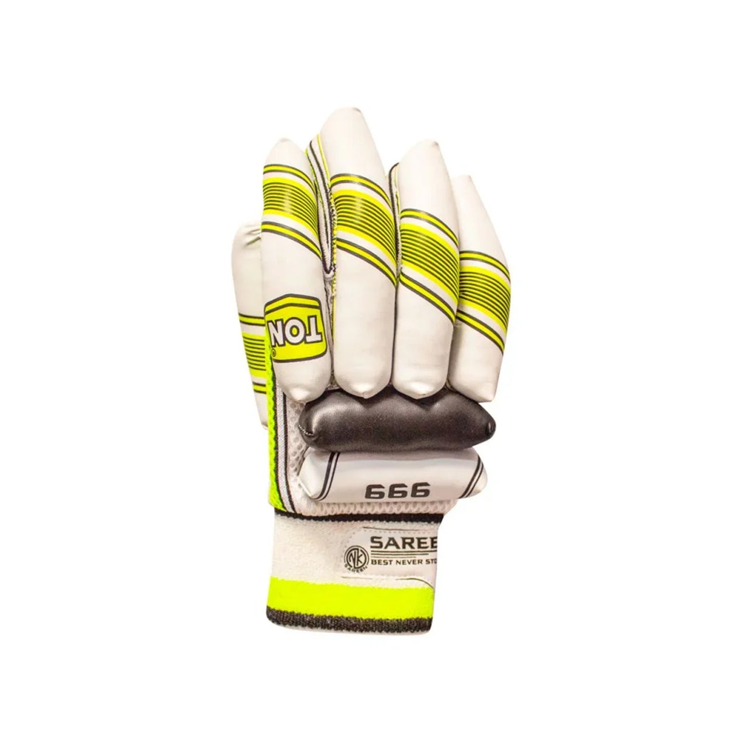 SS TON 999 Cricket Batting Gloves | Multicolor | Size: Boys | For Right-Hand Batsman