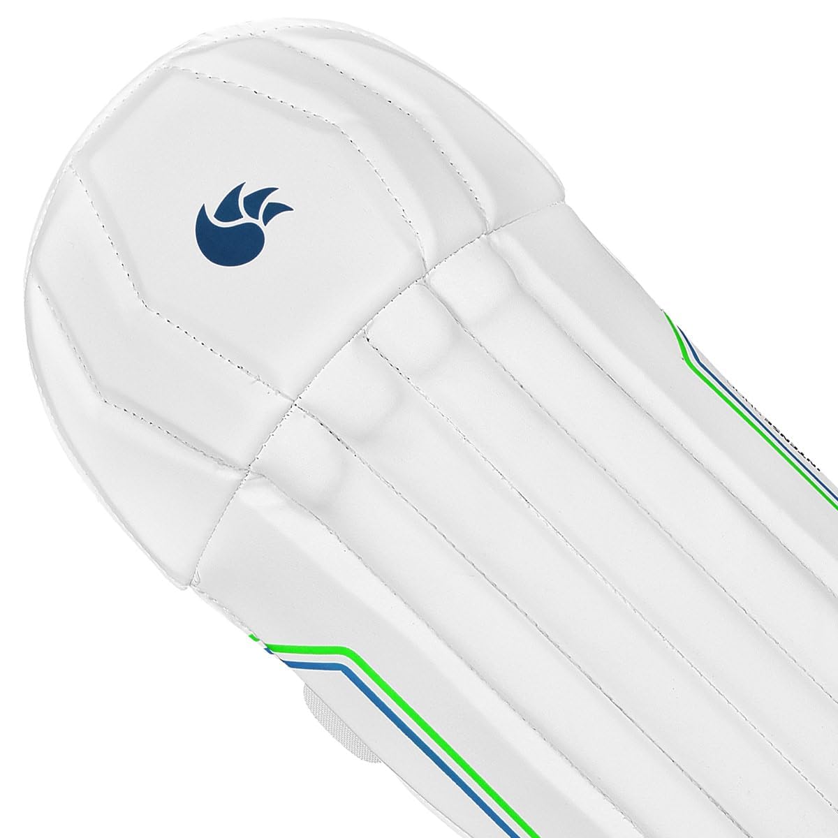 DSC Shoc PU Wicket Keeping Leg Guard Boys - White