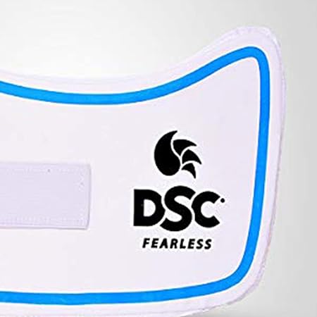 DSC Intense Attitude Cricket Chest Guard | White | Lightweight | Chest Protector