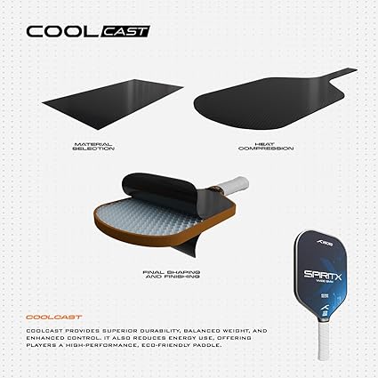 Hundred Spirit X Wide Pickleball Racket | USA Pickleball Certified | Lightweight, explosive power and speed | 13 mm Performance Core | Premium grip for controlled play