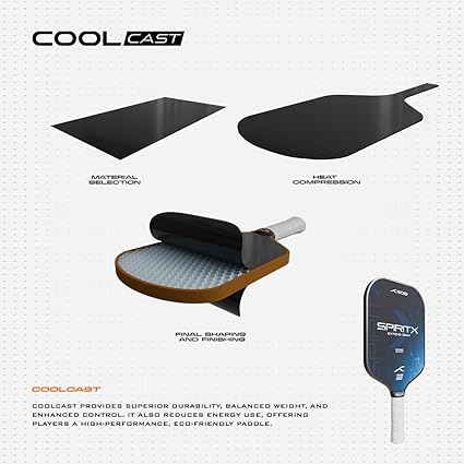 Hundred Spirit-X Extend Pickleball Racket | USA-approved | 13 mm Power Core | Lightweight, durable construction | Improved spin surface | Comfort grip