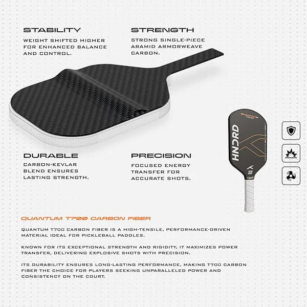 Hundred Phantom 20 Pickleball Racket | | Includes Free Bag
