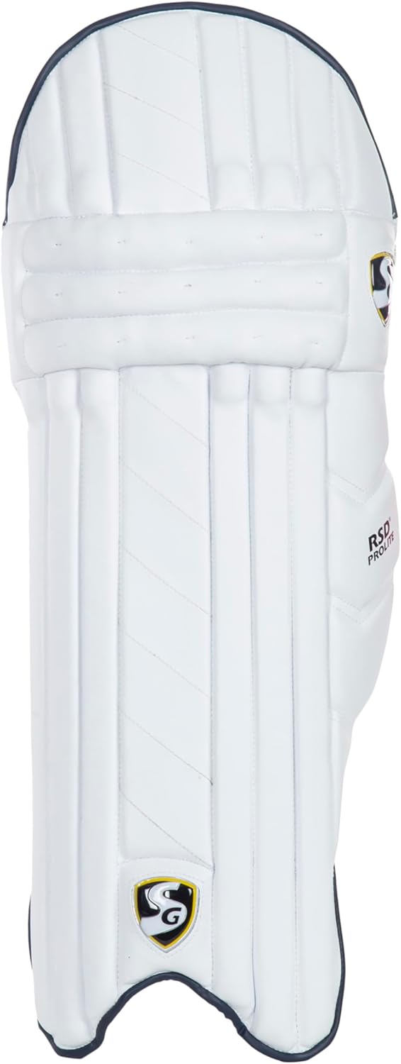 SG RSD Prolite Batting Leg Guard for Men & Boys | Colour: White