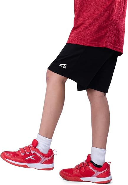 HUNDRED Court Star Non-Marking Badminton Shoes for Boys | Lightweight | X-Cushion Protection | Suitable for Indoor Tennis/Squash/Table Tennis/Basketball & Padel