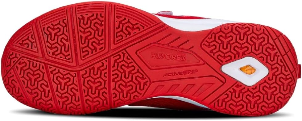 HUNDRED Court Star Non-Marking Badminton Shoes for Boys | Lightweight | X-Cushion Protection | Suitable for Indoor Tennis/Squash/Table Tennis/Basketball & Padel