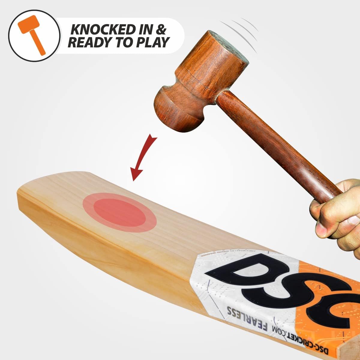 DSC PRO KRUNCH SERIES ENGLISH WILLOW CRICKET BAT - MENS