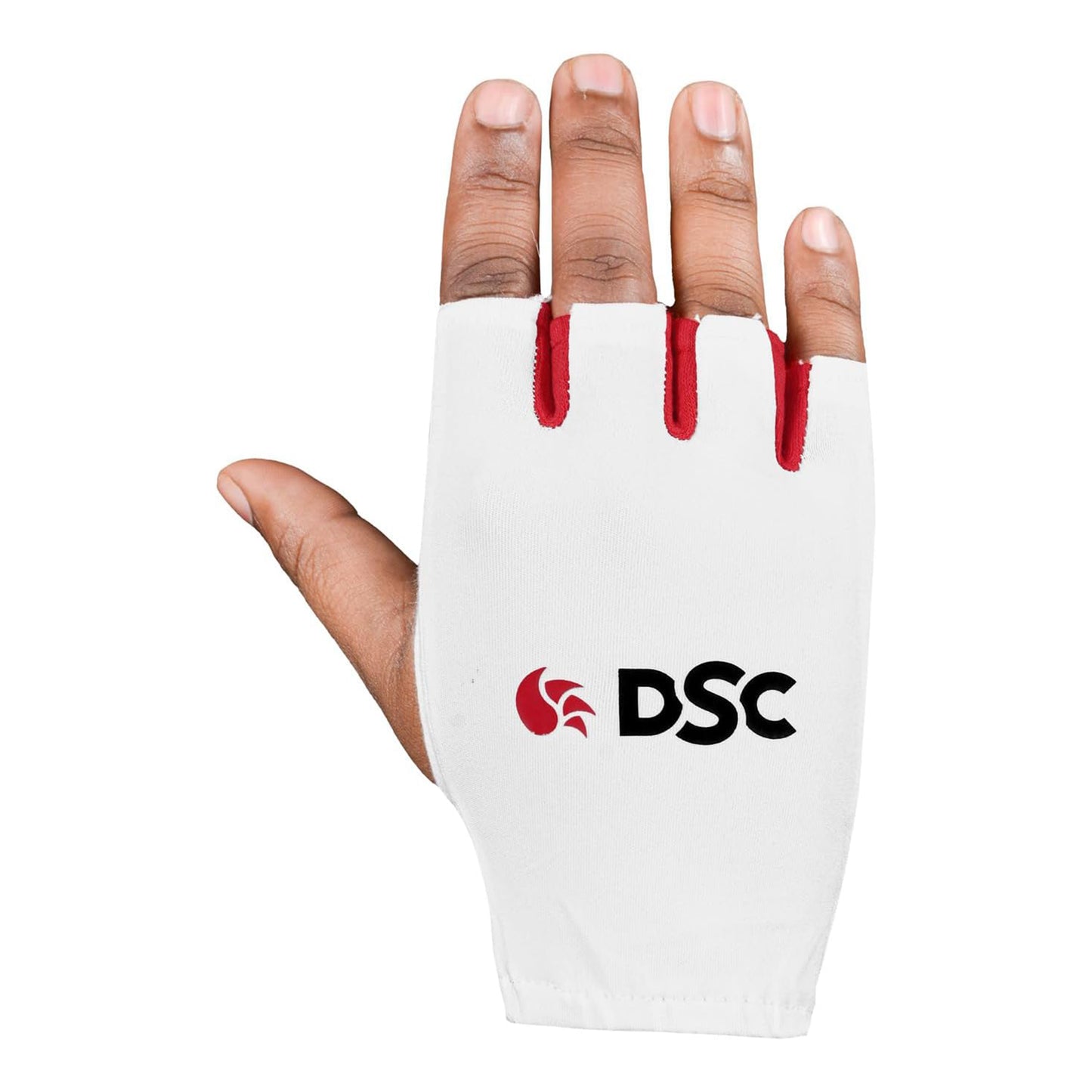 DSC Atmos1 Fingerless Lycra Back Cricket Batting Inner Gloves for Mens