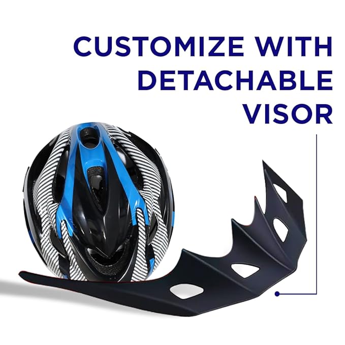Endless EL1049 Cycle and Skates Helmet with Adjustable StrapMaterial : Polycarbonate, EPS | With Inside Cushioning Padding for Comfort | For Adults, Women and Men