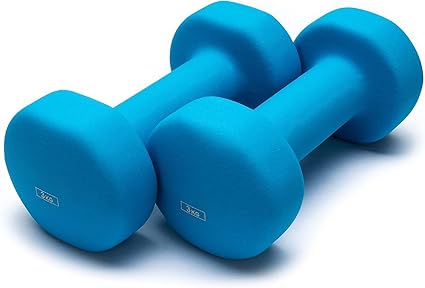High-quality neoprene dumbbell suitable for cardio workouts, muscle strengthening, rehabilitation, and fitness training