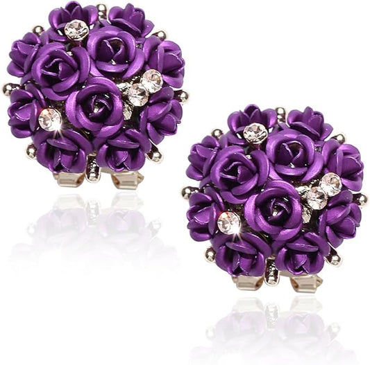 Youbella Stylish Party Wear Jewellery Gold Plated Studs Earrings For Women