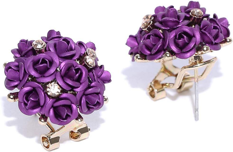 Youbella Stylish Party Wear Jewellery Gold Plated Studs Earrings For Women