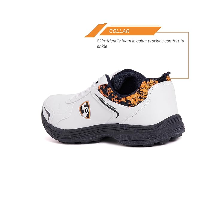 SG Savage Stud Cricket Shoe | for Mens & Boys | Material: Mesh & PVC | Lightweight | Improved Stability in The Game