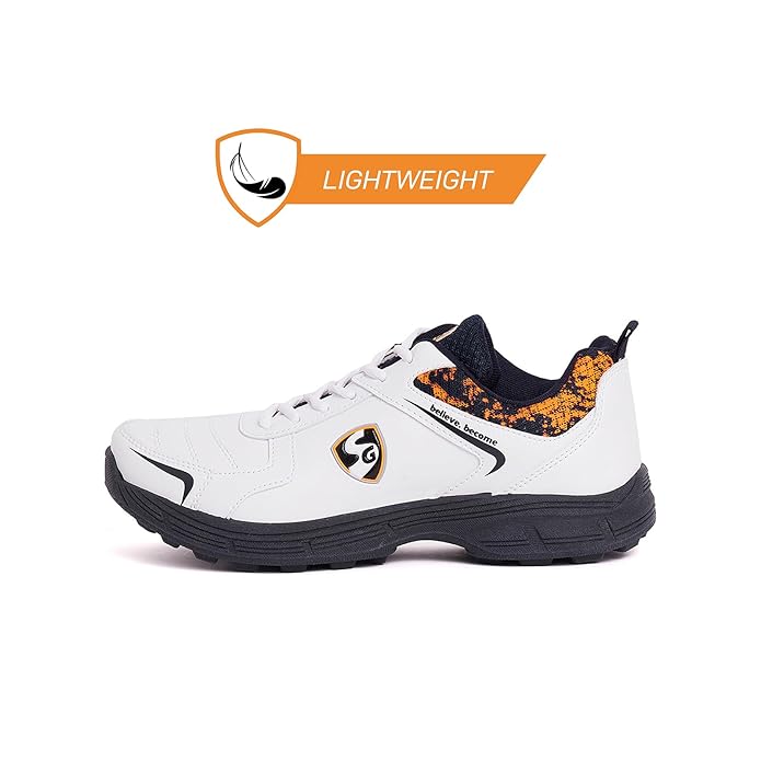 SG Savage Stud Cricket Shoe | for Mens & Boys | Material: Mesh & PVC | Lightweight | Improved Stability in The Game