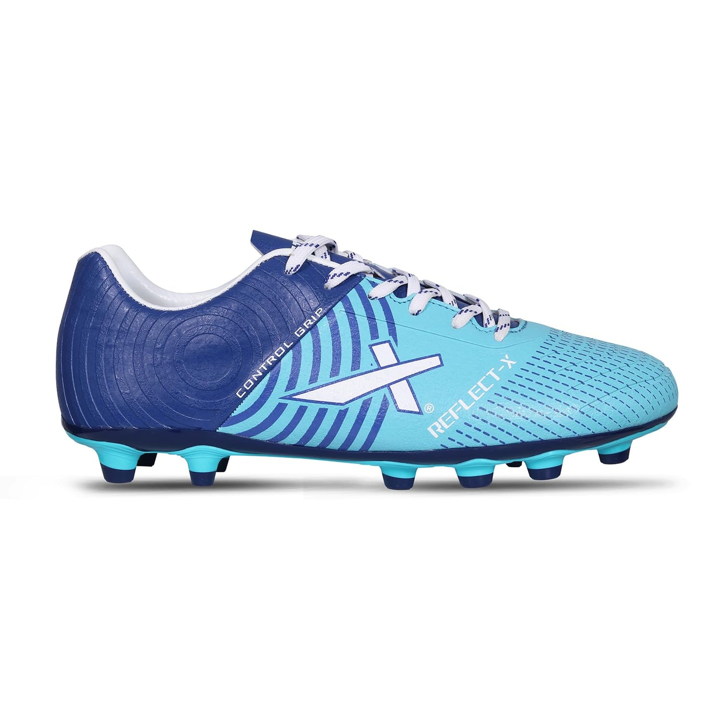 Vector X Reflect X Football Shoe/Stud (Sea Green-Navy, 10)