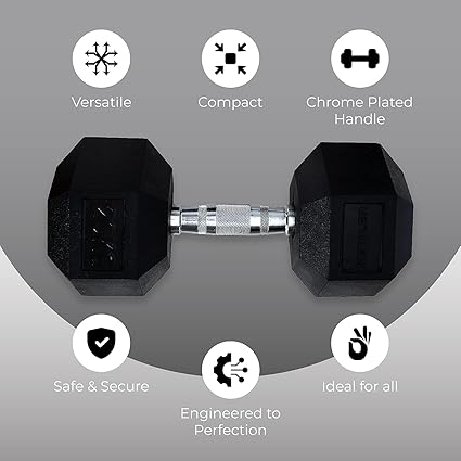 Adjustable hexagonal dumbbells with comfortable grip for muscle building