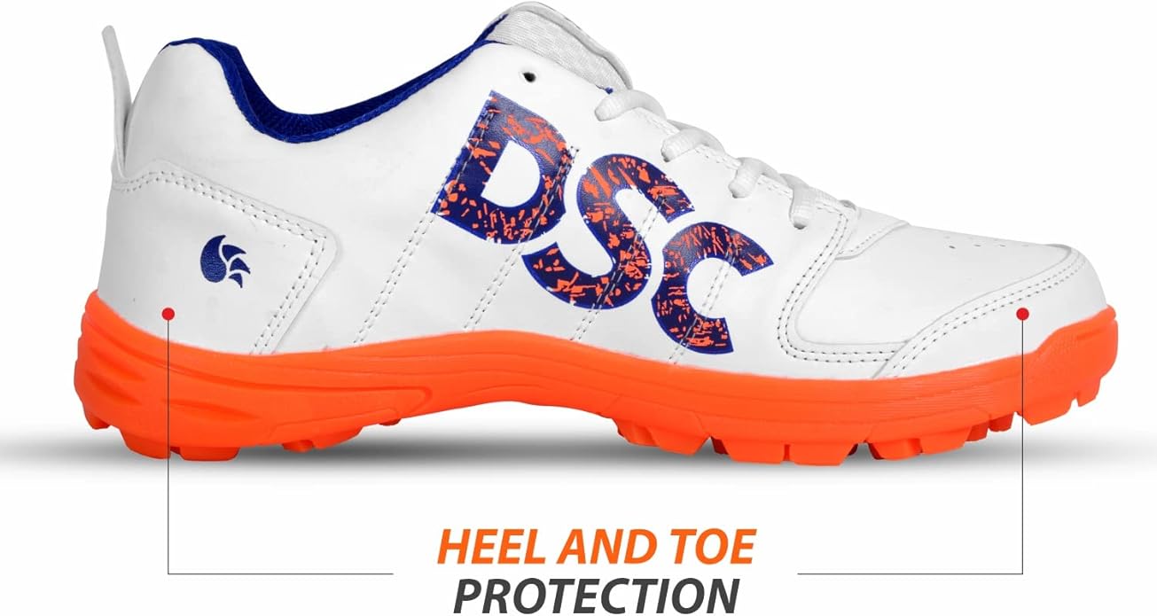 DSC Beamer Cricket Shoes | For Boys And Men | Lightweight | Durable | Embossed Design