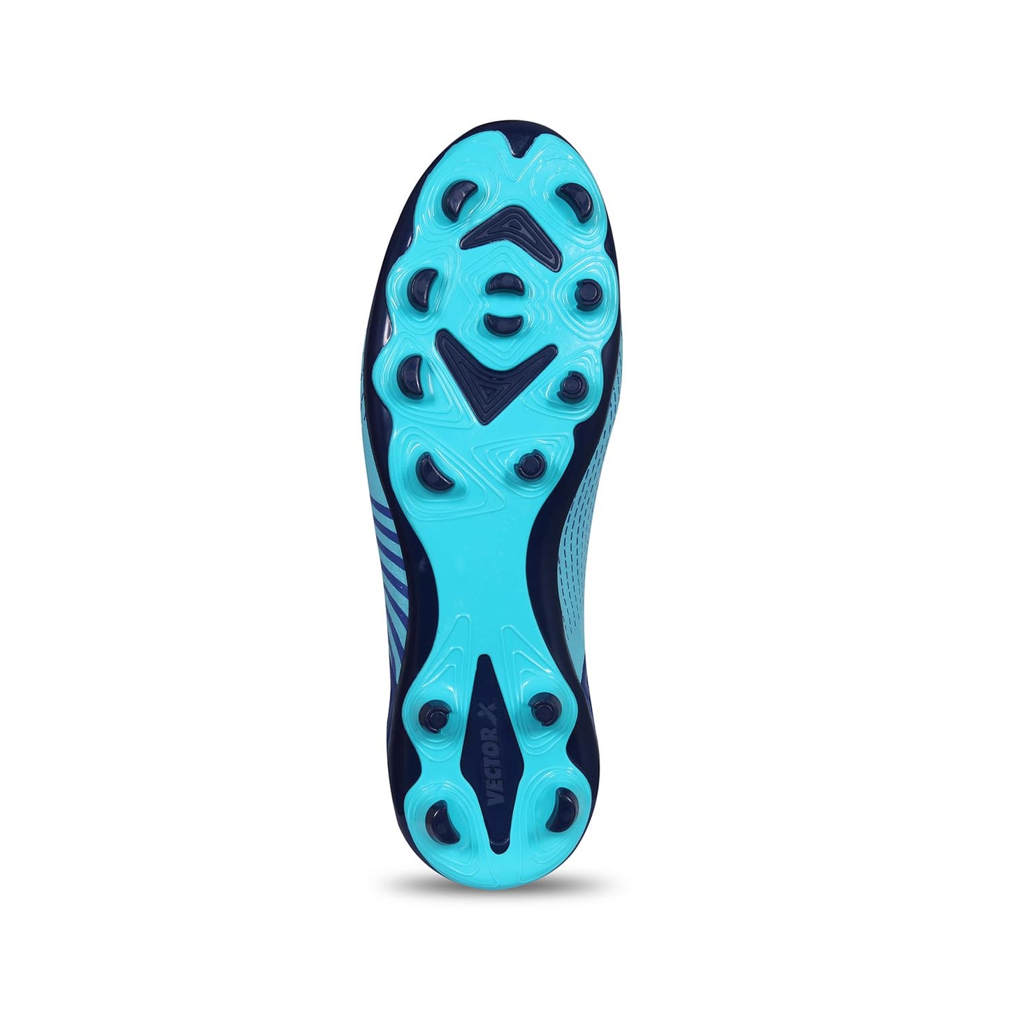 Vector X Reflect X Football Shoe/Stud (Sea Green-Navy, 10)