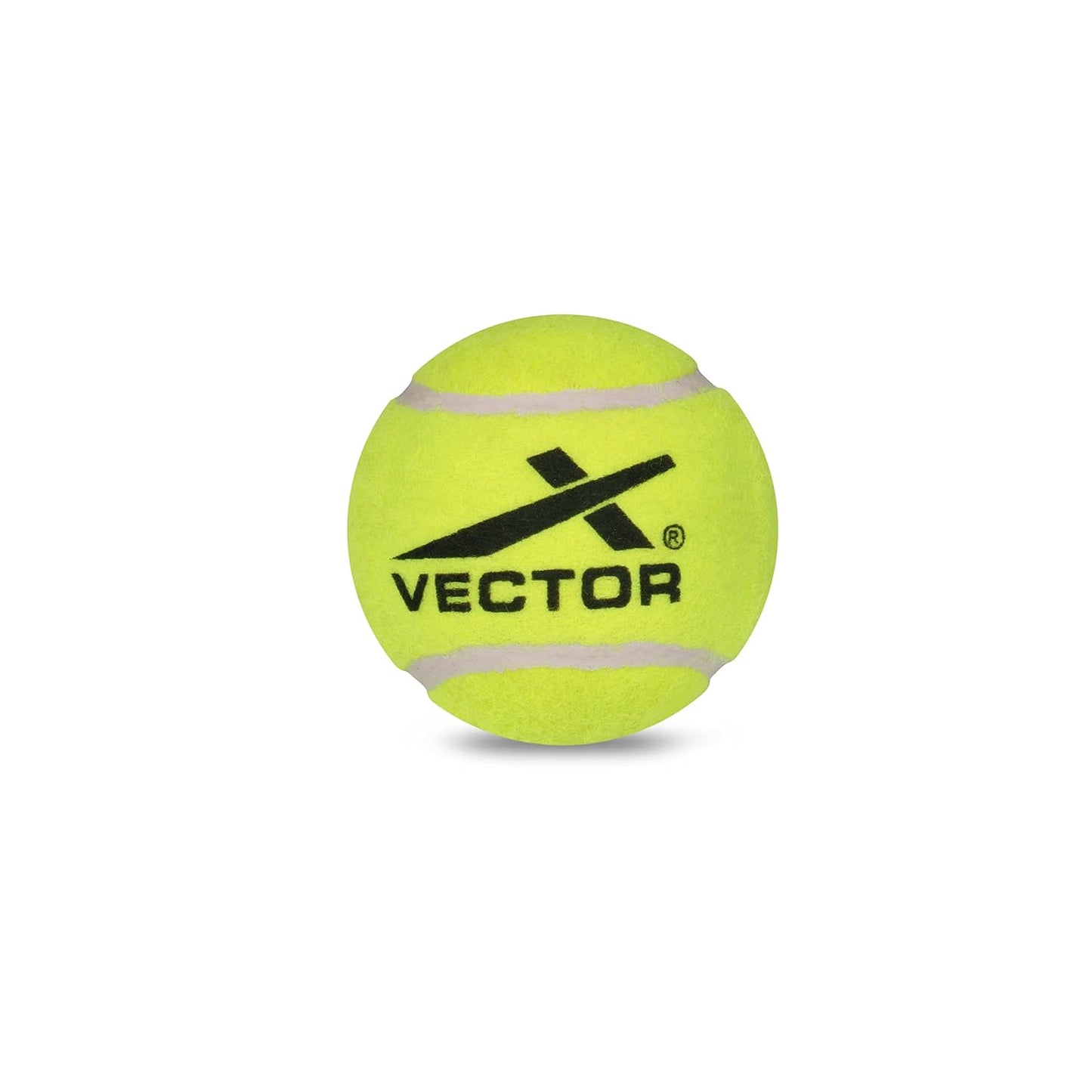 Vector X High Bounce Light Weight Tennis Ball for Cricket Practice, Street Match Ball, Training Exercise Ball for Outdoor & Indoor, Beginners & Pet Dog Play Ball (Pack of 6) Yellow