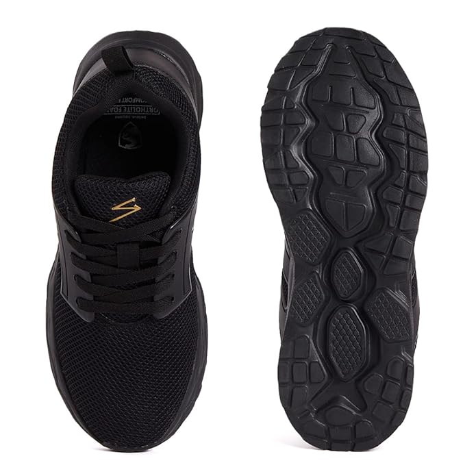 UNPAR by SG Men's Scotler Running Shoes | Lightweight & Snug Fit | EVA Outsole with Breathable Mesh & Knitted Upper | Ideal for Trail Running, Fitness & Training, Jogging, Regular & Fashion Wear