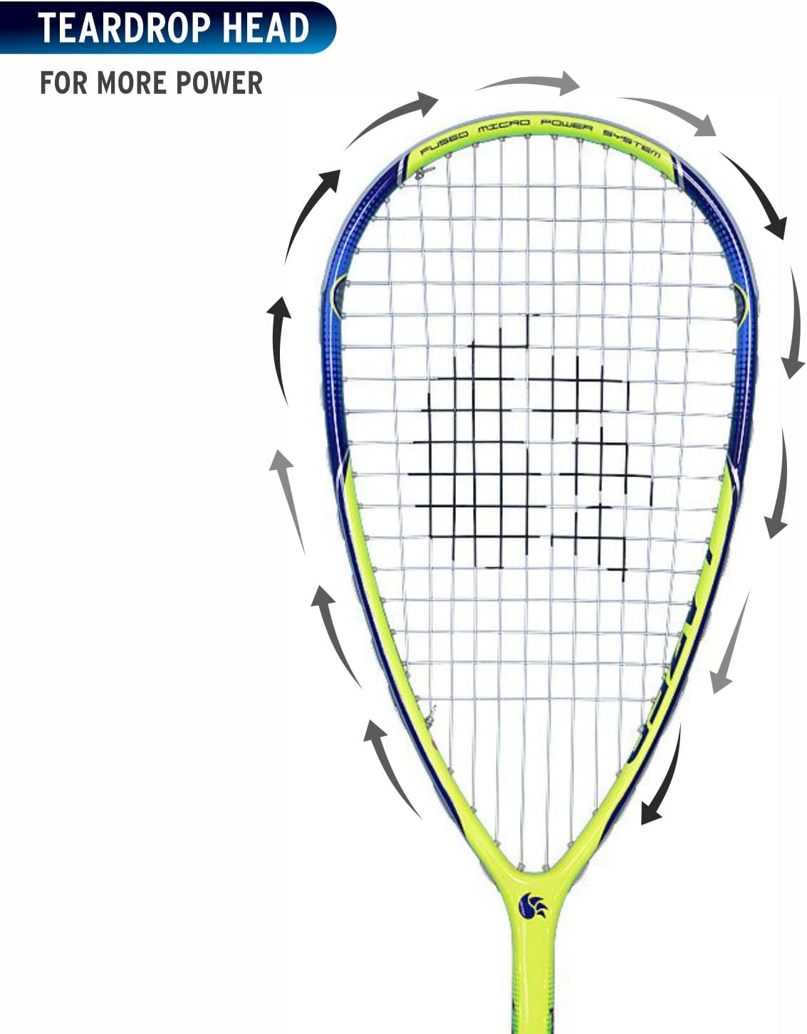 DSC Lazer Aluminium Squash Racquet
