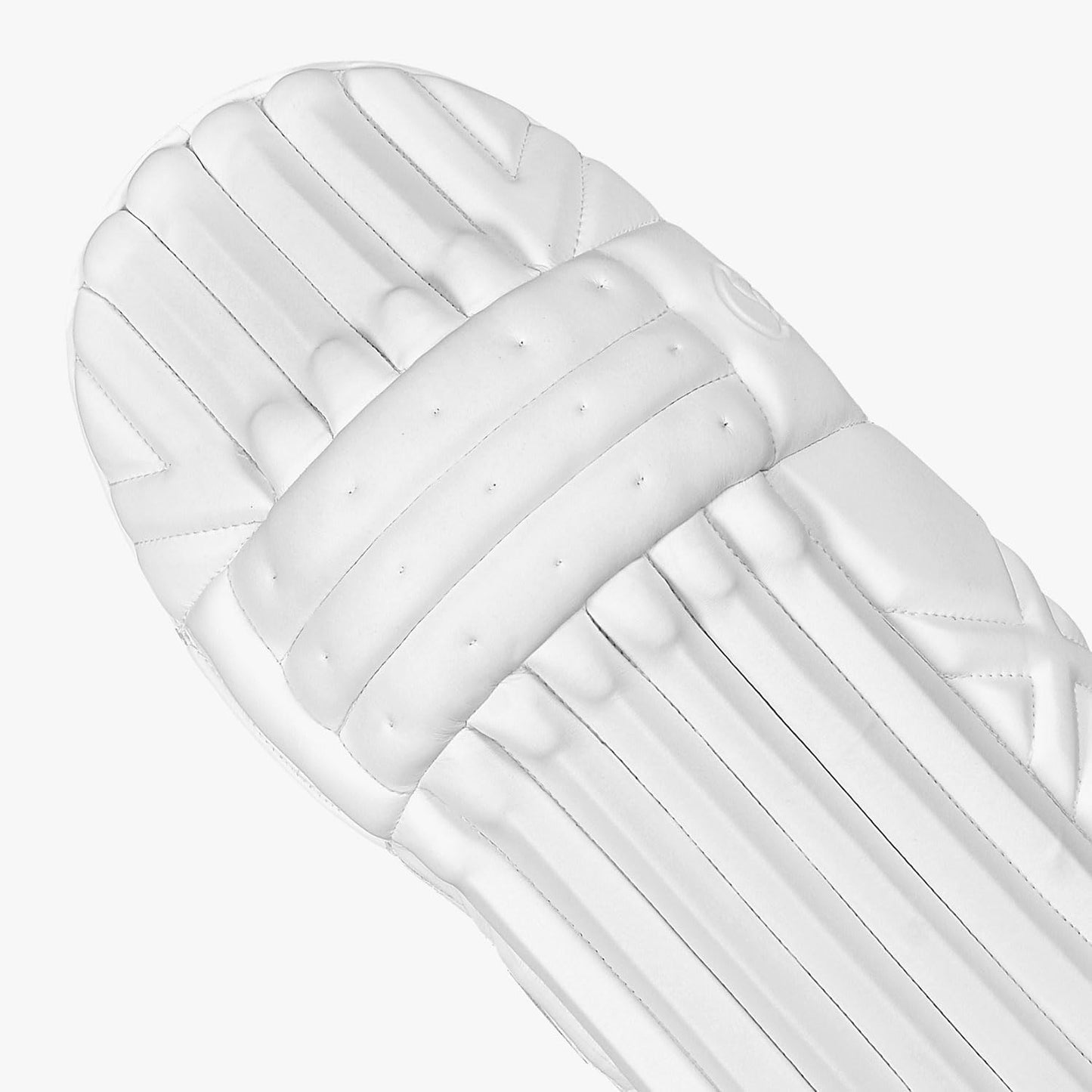 DSC Xlite 5.0 Cricket Batting Leggaurd 2023 | Color: White-Red | Size: Junior RH | Material: PVC | Extended Side Wing | Breathable | Tri-Section Shin Bolsters Wrap | Mesh Instep | High-Density Foam
