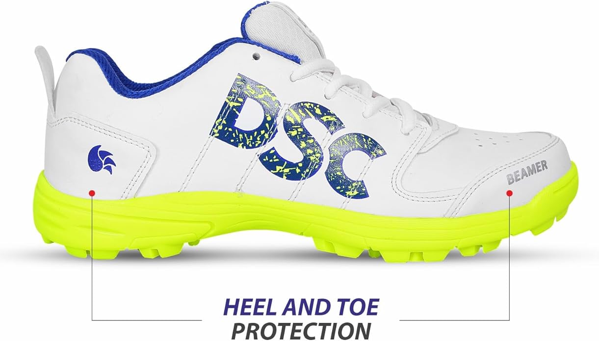 DSC Beamer Cricket Shoes | For Boys And Men | Lightweight | Durable | Embossed Design