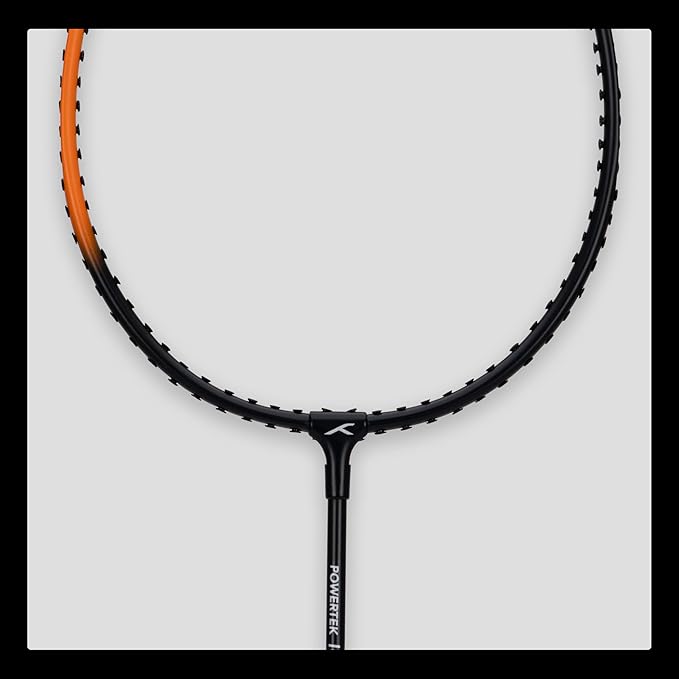 HUNDRED Aluminium Powertek 100 (Set of 2) Badminton Racket with Full Cover