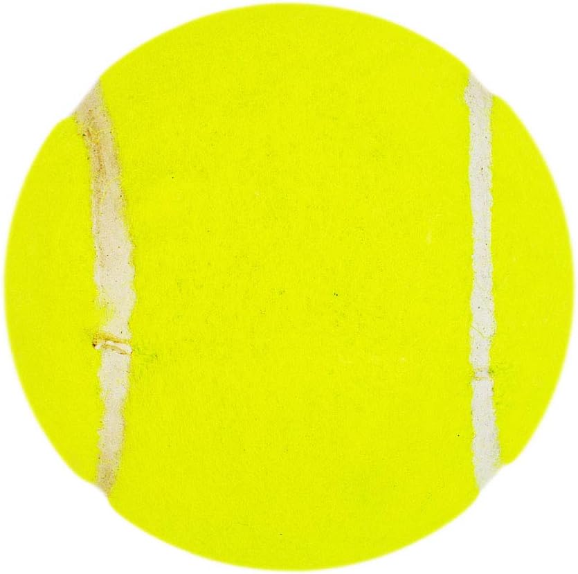 DSC Nitro Light Tennis Ball | Material: Rubber | Greater Durability | Stitching Rubber Moulded | Ideal for Indoor Play and Beginners